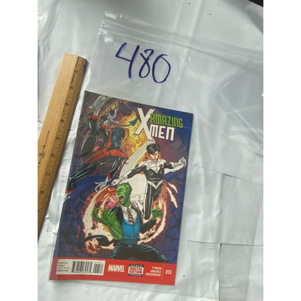 Amazing X Men 13 Comic Book Marvel Comics 2013 Tynion Jimenez‎ Rosenberg